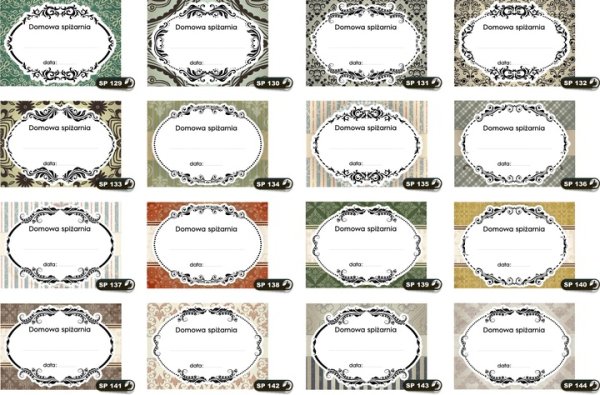 Стильные наклейки на банки