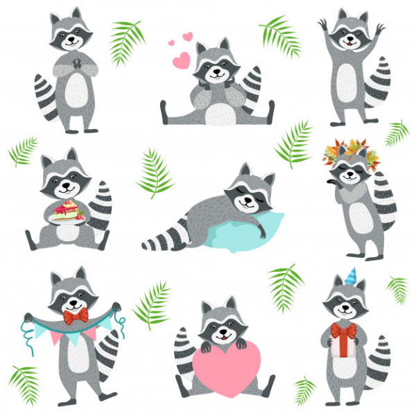 Наклейки с енотиками