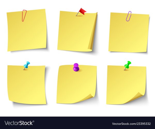 Стикеры Записки