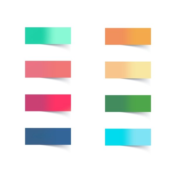 Стикеры для заметок на стене