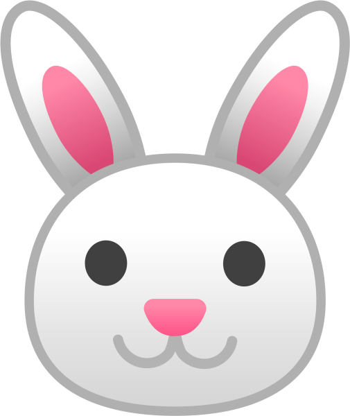 Наклейки кролики