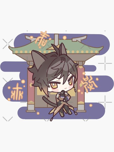 Чиби Дилюк Геншин