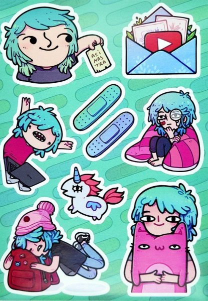 Асинастра стикерпак