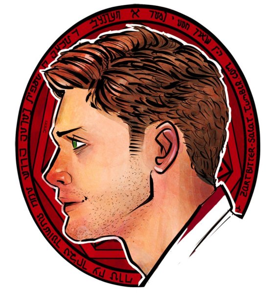 Стикеры сверхъестественное