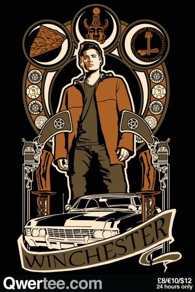 Сверхъестественное арты Постер