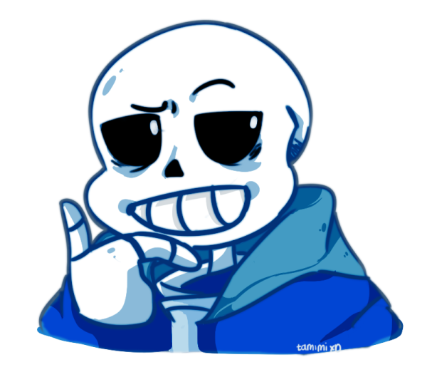 Санс улыбается