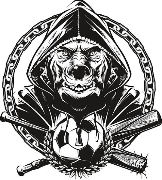 Эскизы фанатских татуировок