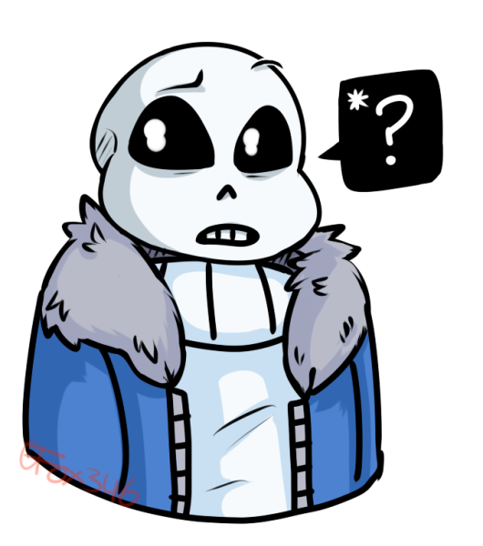 Стикеры с Сансом