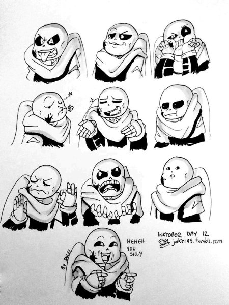 Инк андертейл эмоции