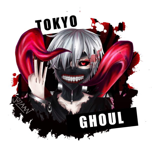 Tokyo Ghoul надпись