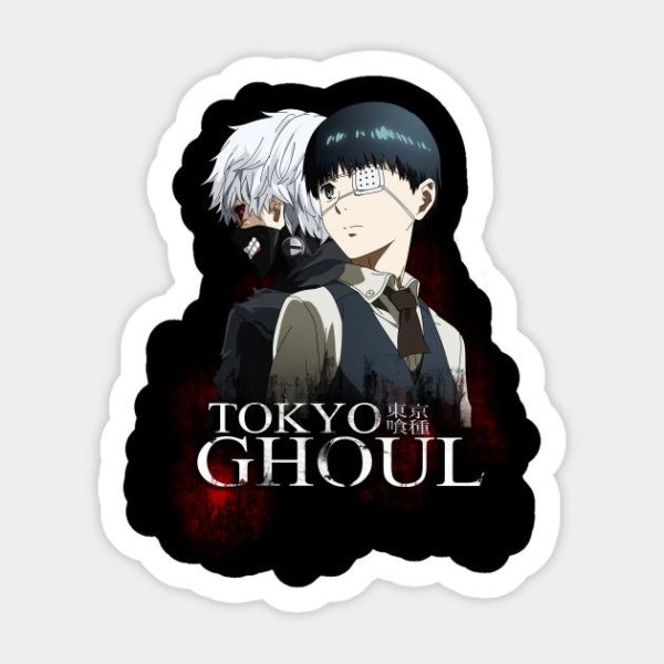 Tokyo Ghoul стикер