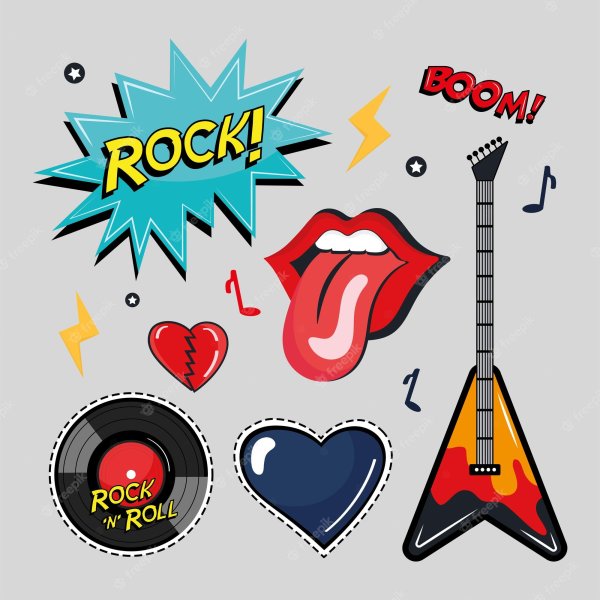 Цветные картинки для наклеек