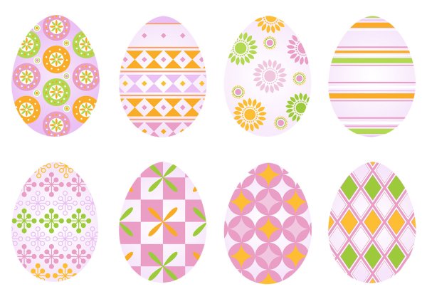 Пасхальные яйца для скрапбукинга