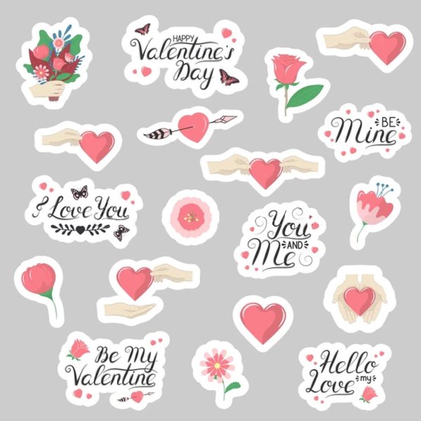 With all my Heart for you стикер