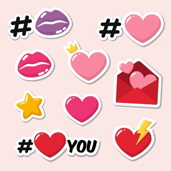 Наклейки для ежедневника