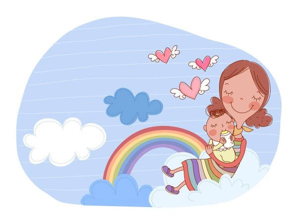 Стикеры мужчина и женщина обнимаются