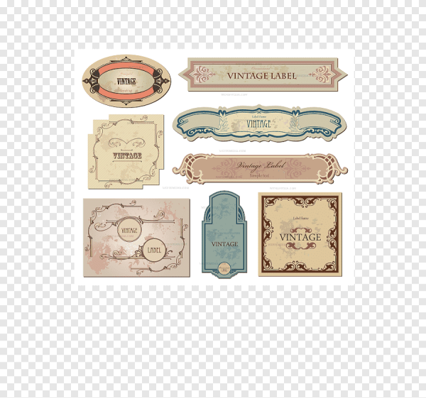 Векторные винтажный этикетки