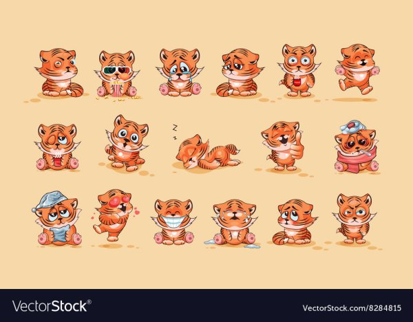 Тигренок эмоции