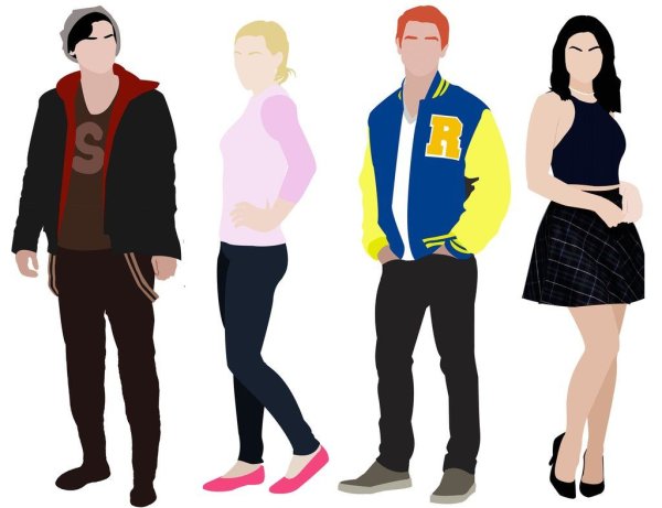 Наклейки Ривердейл