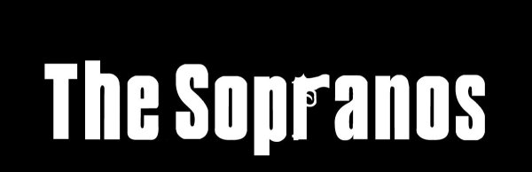 Клан сопрано надпись