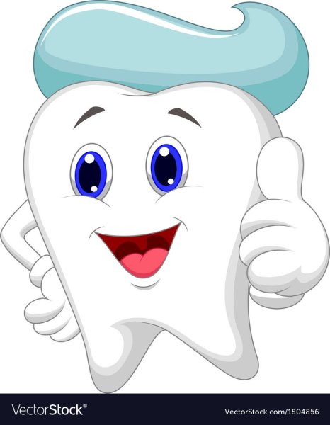 Смешной зубик