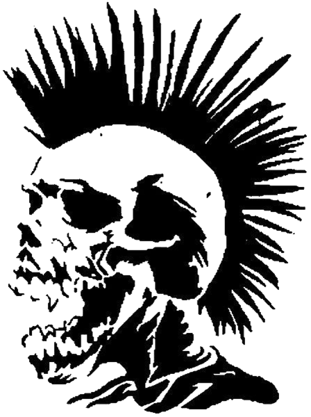 Панк трафареты