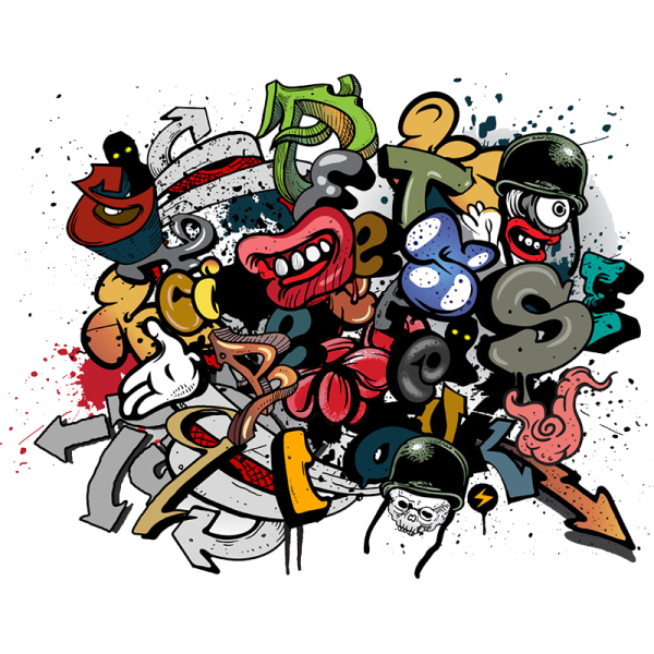 Векторные изображения граффити