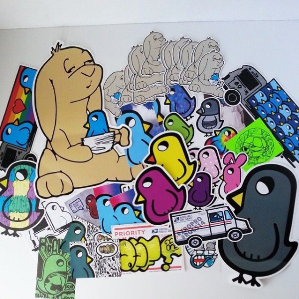 Стикеры для стрит арта