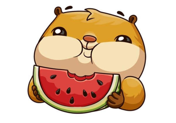 Хомяк Сеня Стикеры для телеграм