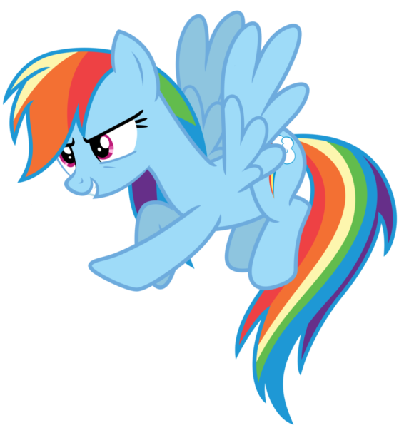 Рейнбоу Дэш Старая