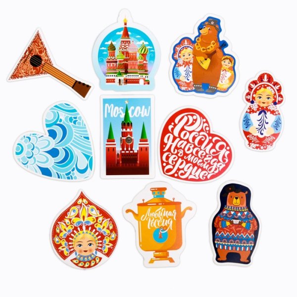 Туристические наклейки