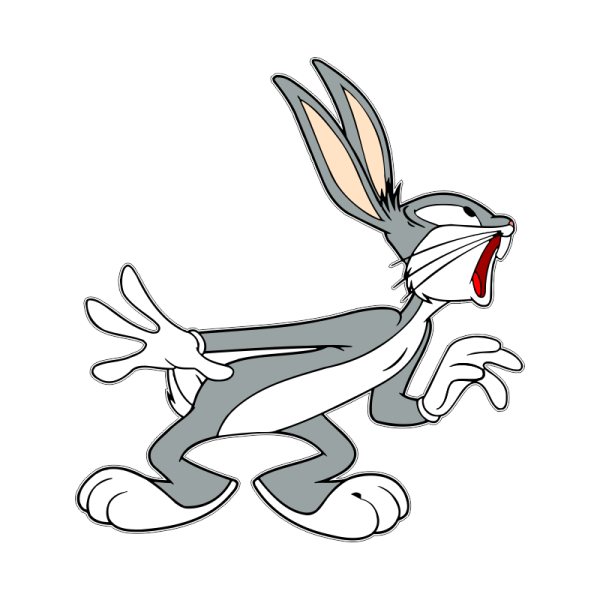 Наклейка заяц Багз Банни