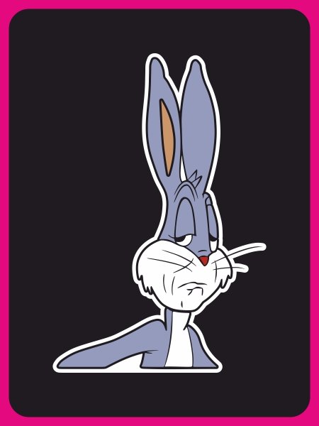 Набор стикеров Багз Банни