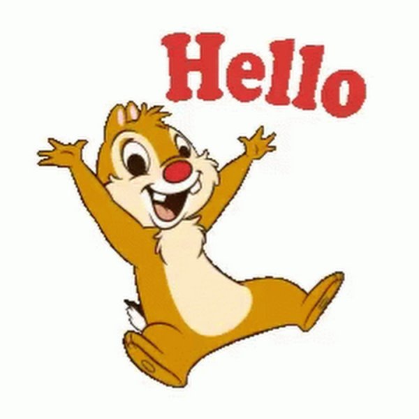 Анимированные Стикеры привет