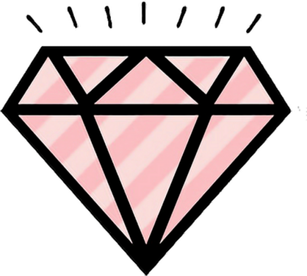 Алмаз рисунок на голове