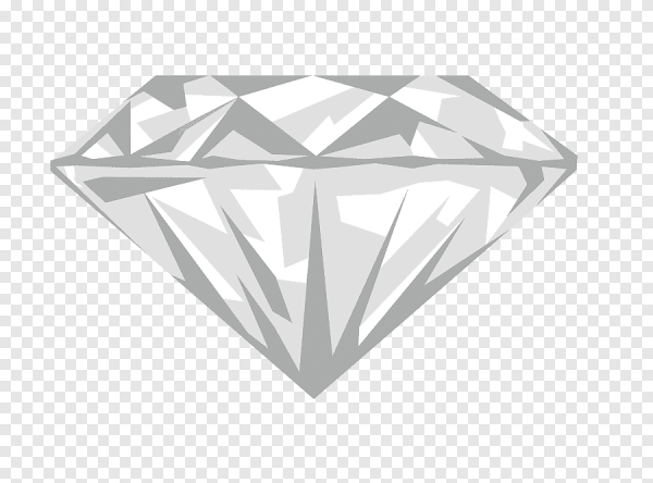Прозрачный Алмаз нарисованный