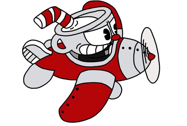 Cuphead самолетик