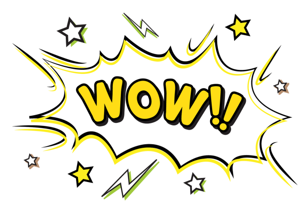 Восхитительно надпись