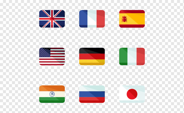 Стикер с грузинским флаг