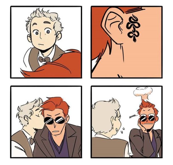 Танец Кроули благие знамения