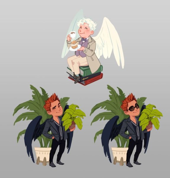 Ангел Азирафель и демон Кроули