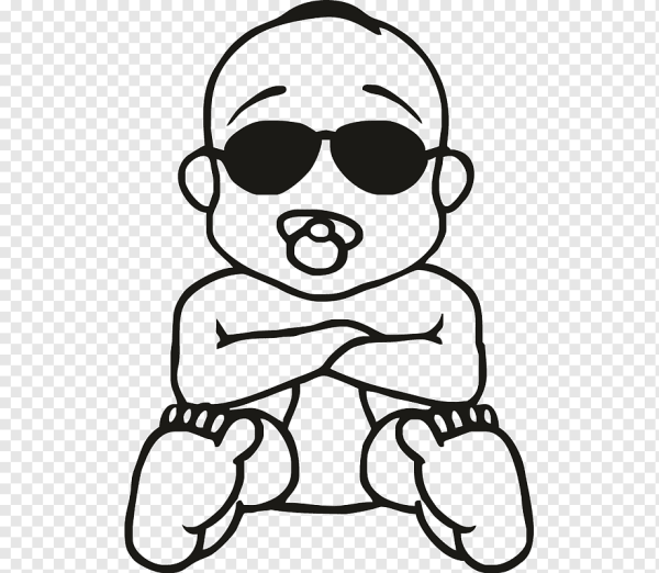 Наклейка ребенок в машине прикольная