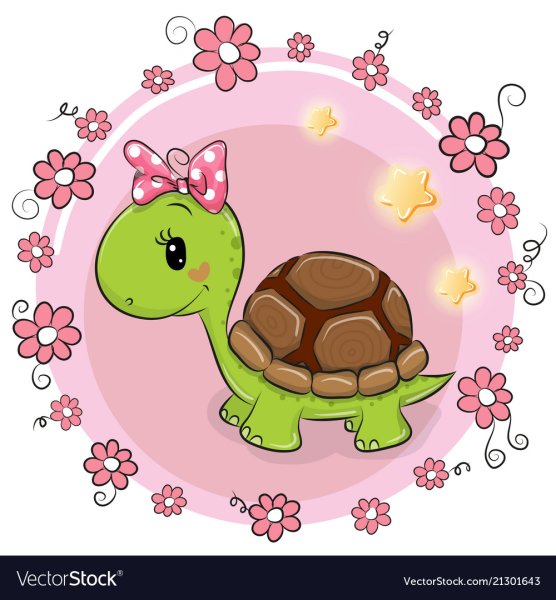 Милые картиночки с черепахой