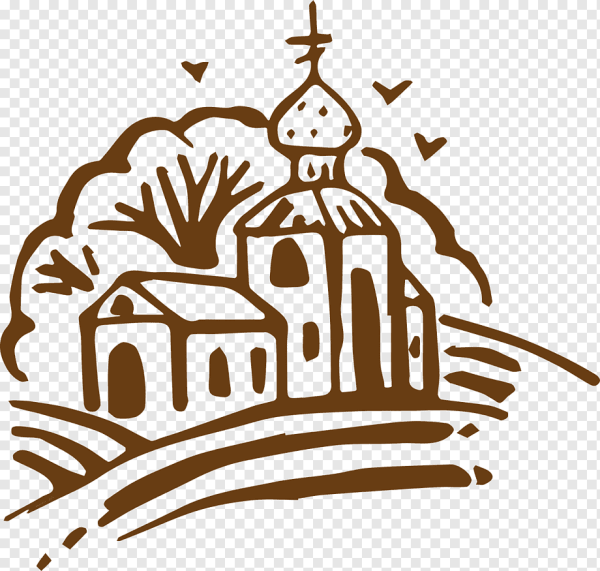 Силуэты храмов