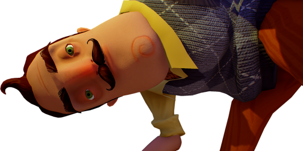 Hello Neighbor сосед без фона