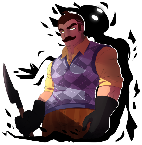 Привет сосед 2 арт