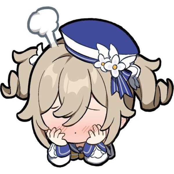 Кэйа Чиби стикер