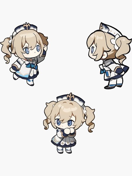 Барбара Геншин Импакт Чиби