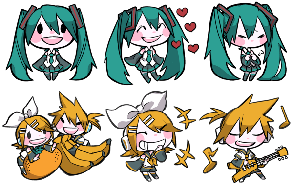 Хатсуне Мику Стикеры