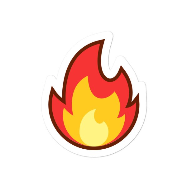 Эмодзи пожар